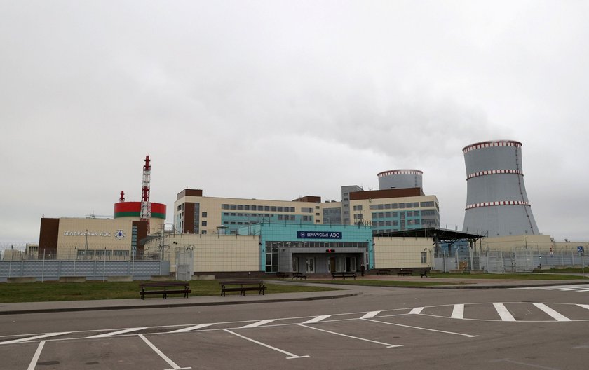 Belarusian President Lukashenko visits a nuclear power plant near Astravets