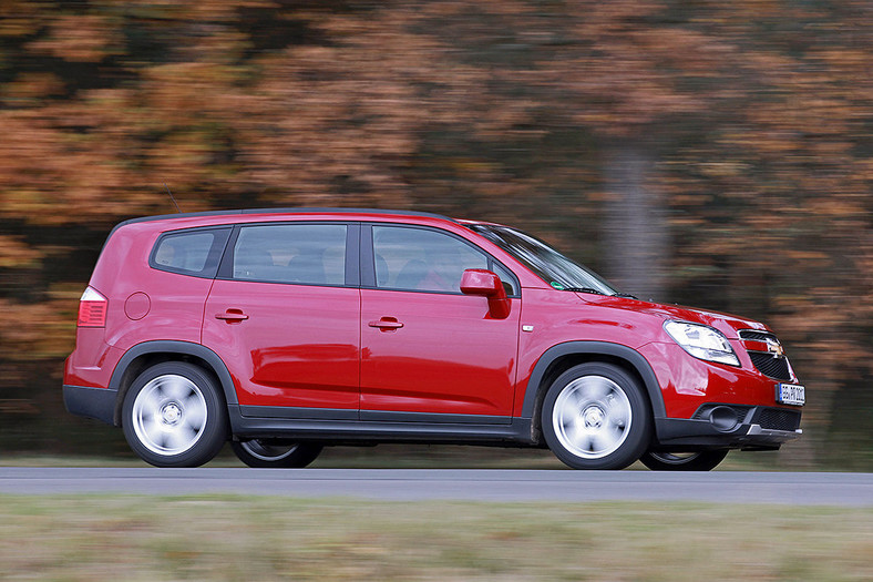 84. miejsce: Chevrolet Orlando 