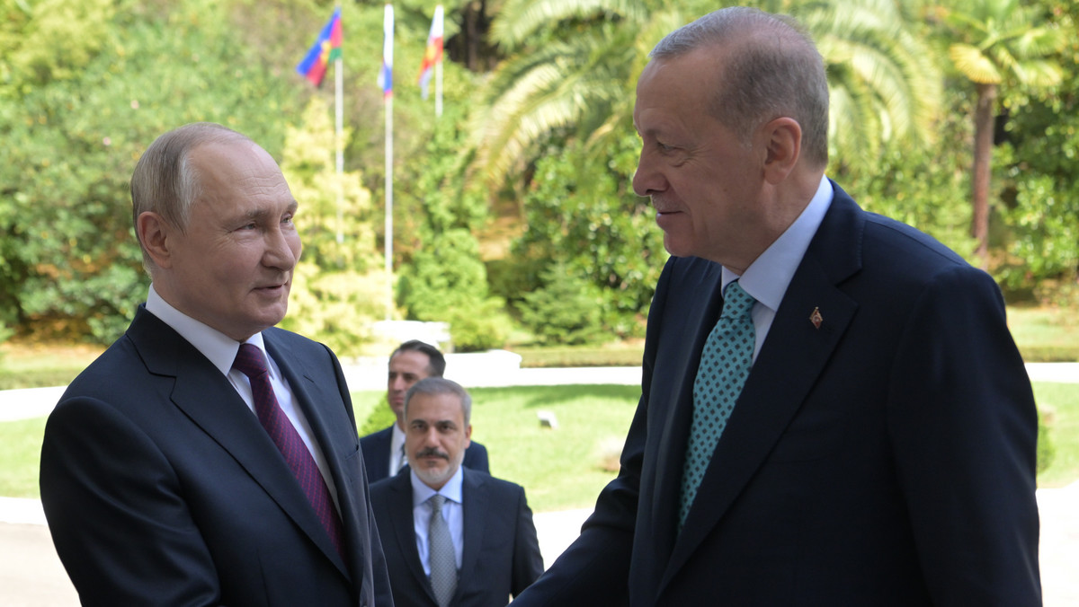 Erdogan zabrał głos po spotkaniu z Putinem. "Jest nadzieja"