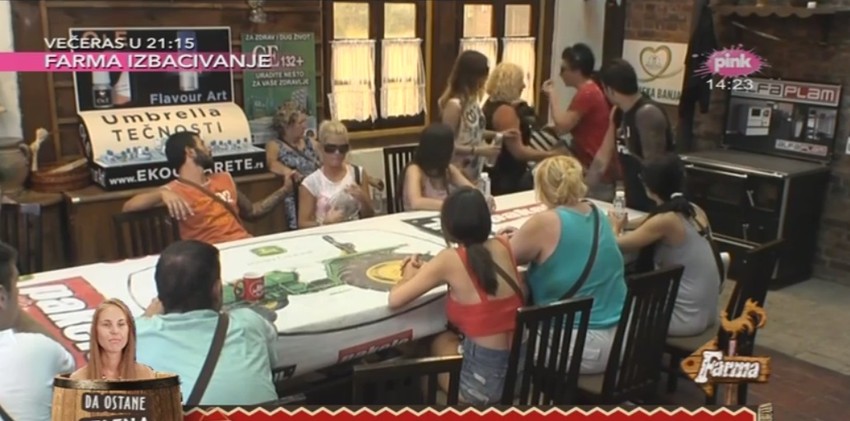 Marina Perazić i Saška Karan, Farma 7 