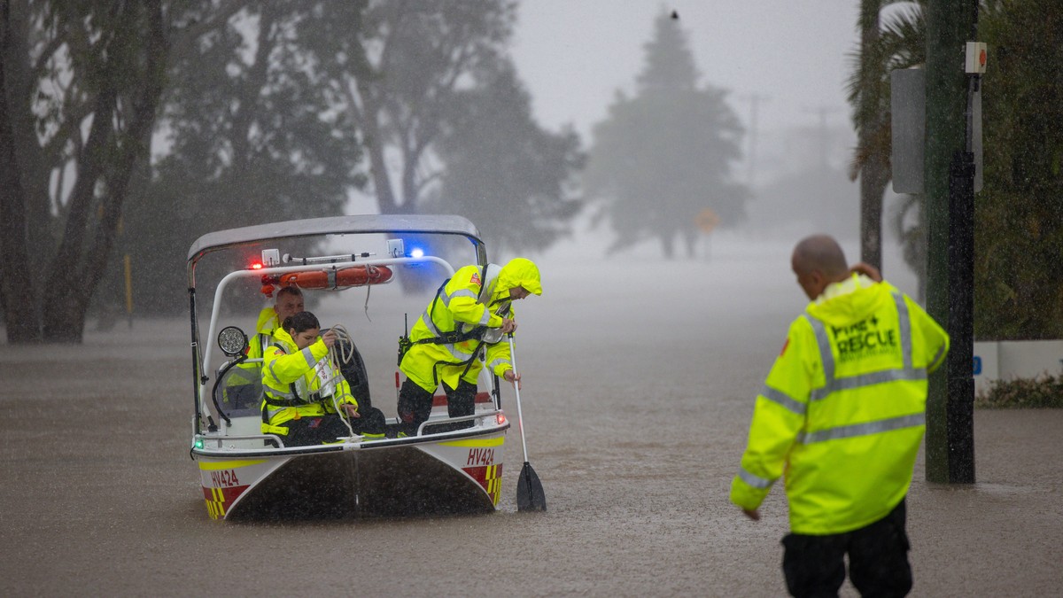 Ilustracija: poplave u Australiji
