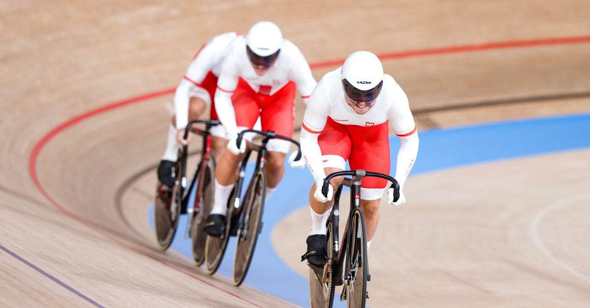 ME: Los ciclistas de pista polacos ganan el bronce en la carrera por equipos