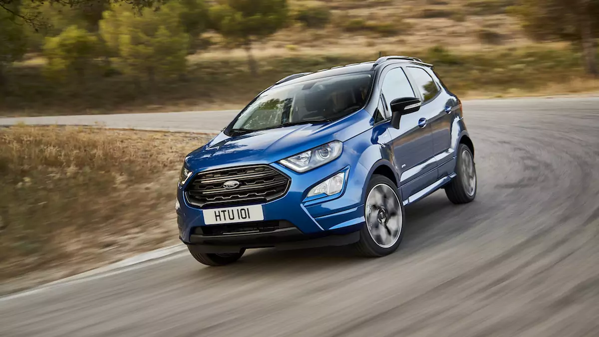 Ford EcoSport model po liftingu trafi do Polski frankfurt