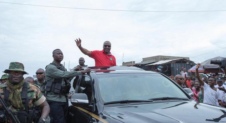 NDC flagbearer, John Mahama