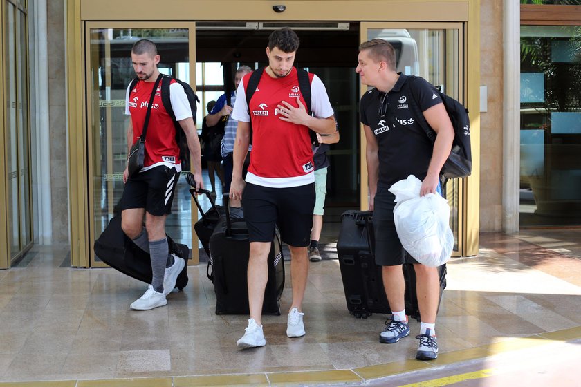 24.09.2018 WYJAZD REPREZENTACJI NA TRZECIA RUNDE DO TURYNU POLSKI FIVB VOLLEYBALL MEN'S WORLD CHAMPI