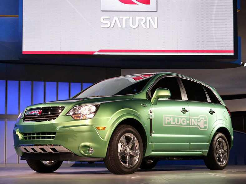 Saturn Vue Green Line Plug-in Hybrid – pierwsza seryjna hybryda ładowana z gniazdka?