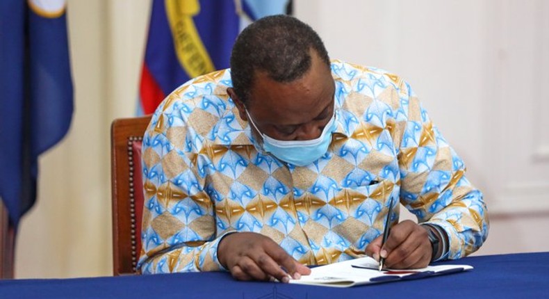 President Uhuru Kenyatta (Courtesy)