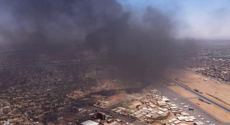 Khartoum International Airport.