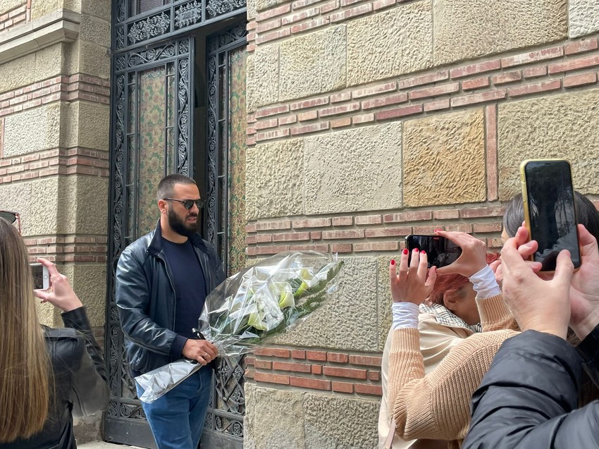 Marko Rokvić na sahrani