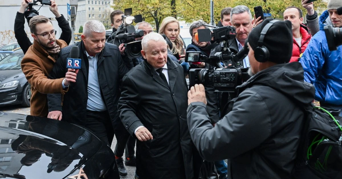 Kaczyński przesłuchany w sprawie wyborów kopertowych. Prezes PiS odpowiedział na wszystkie pytania