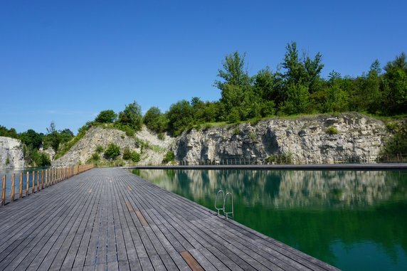 Park Zakrzówek w Krakowie otwarty dla mieszkańców