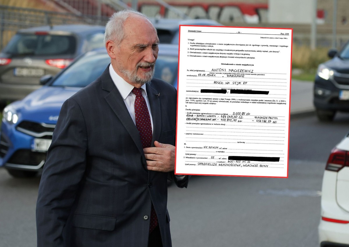 Taka emeryturę ma Antoni Macierewicz. Trudno uwierzyć, ile dostaje co miesiąc z ZUS