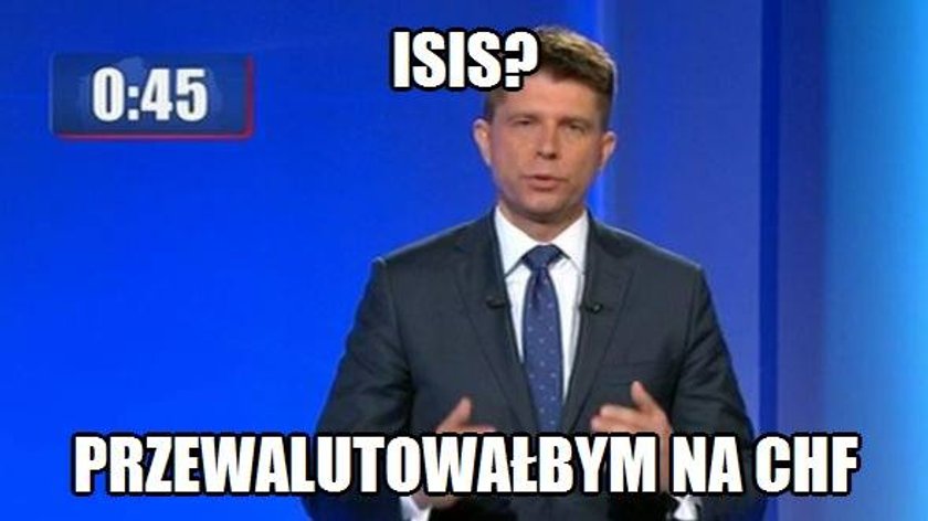 Memy po debacie. Ich wyśmiali internauci!