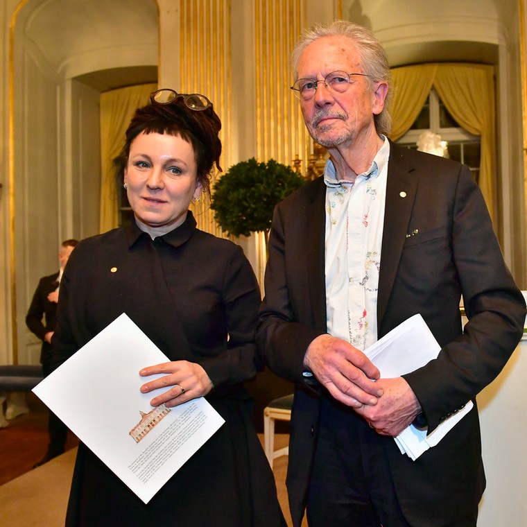 Olga Tokarczuk i Peter Handke