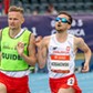 Niewidomy Aleksander Kossakowski i jego przewodnik Krzysztof Wasilewski ) podczas lekkoatletycznych mistrzostw Europy w Bydgoszczy