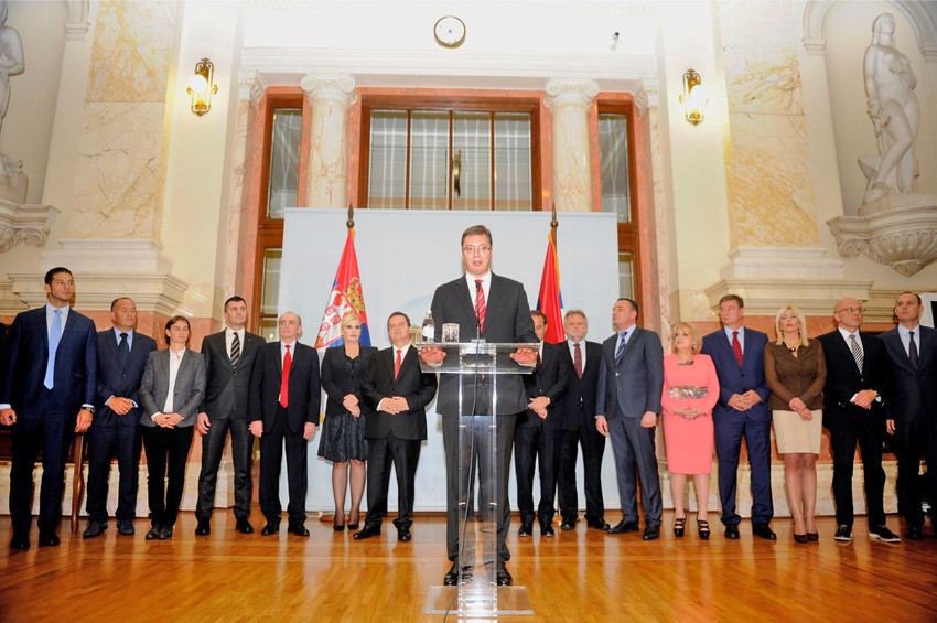 Premijer i ministri u Vlada Srbije
