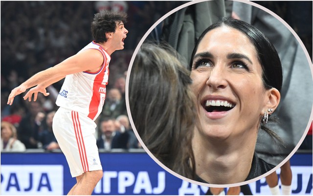 Miloš Teodosić i Jelisaveta Orašanin (Foto: Ringier)