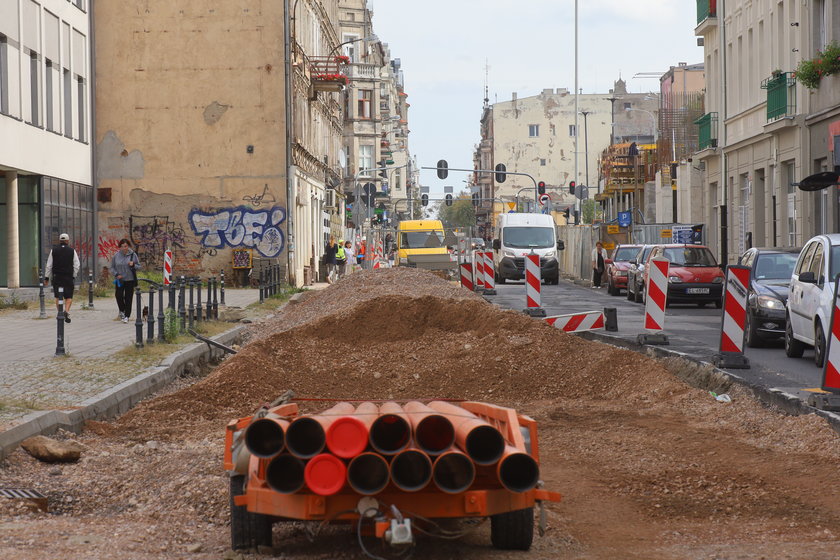 Łódź jednym z najbardziej zakorkowanych miast na świecie! Właśnie zaczynają się remonty kolejnych ulic. Zobacz, gdzie