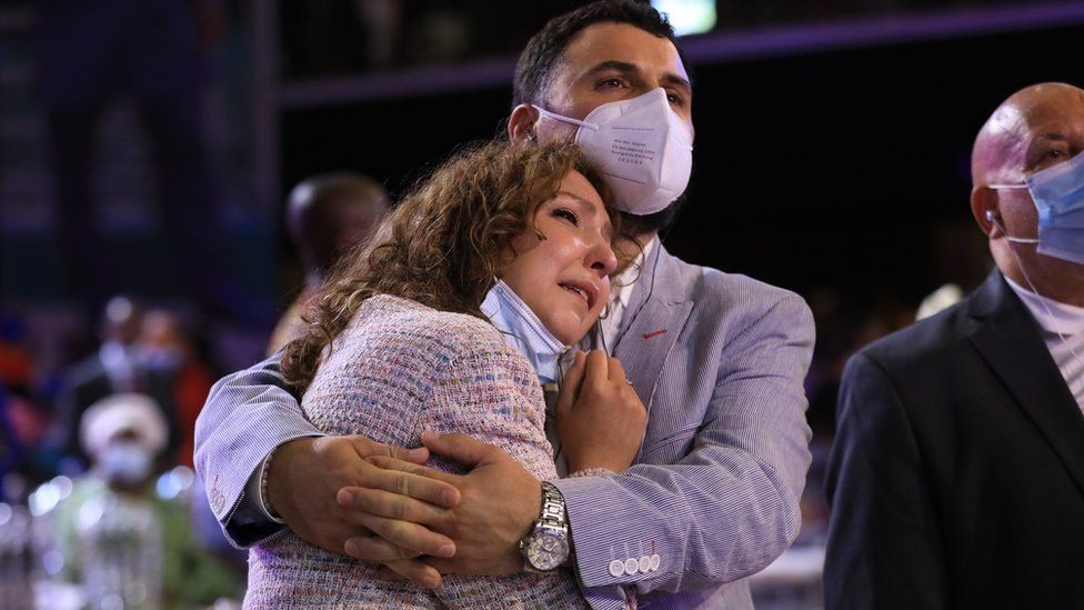 TB Joshua has been buried; check out the final resting place 