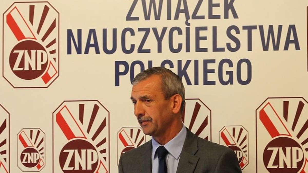 Prezes ZNP Sławomir Broniarz