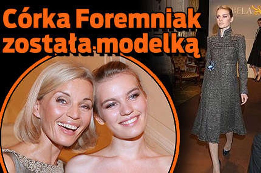 Córka Foremniak została modelką