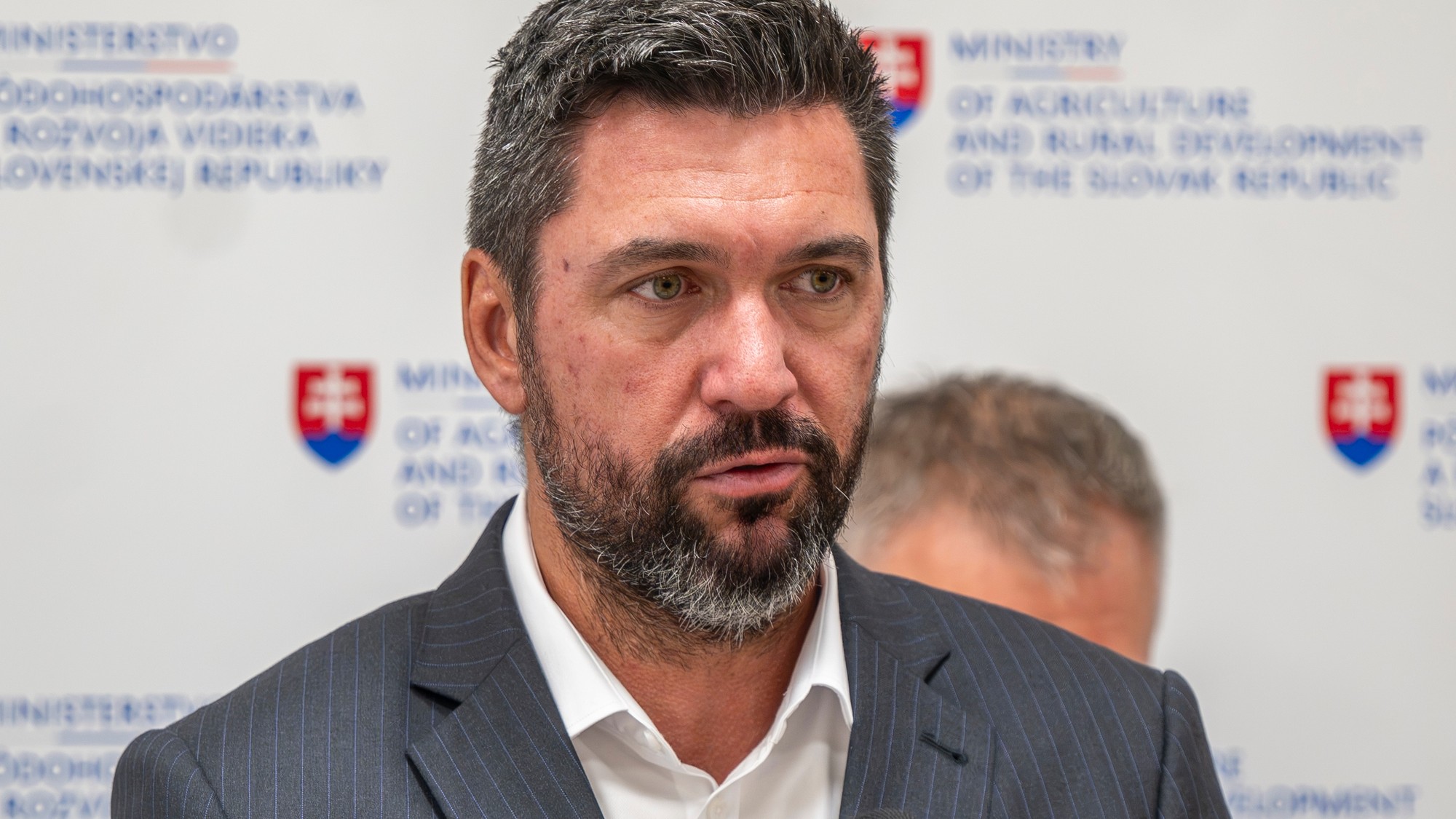 Minister pôdohospodárstva a rozvoja vidieka (MPRV) SR Richard Takáč. 