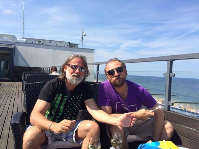 Andrzej Saramonowicz i Wojciech Mecwaldowski