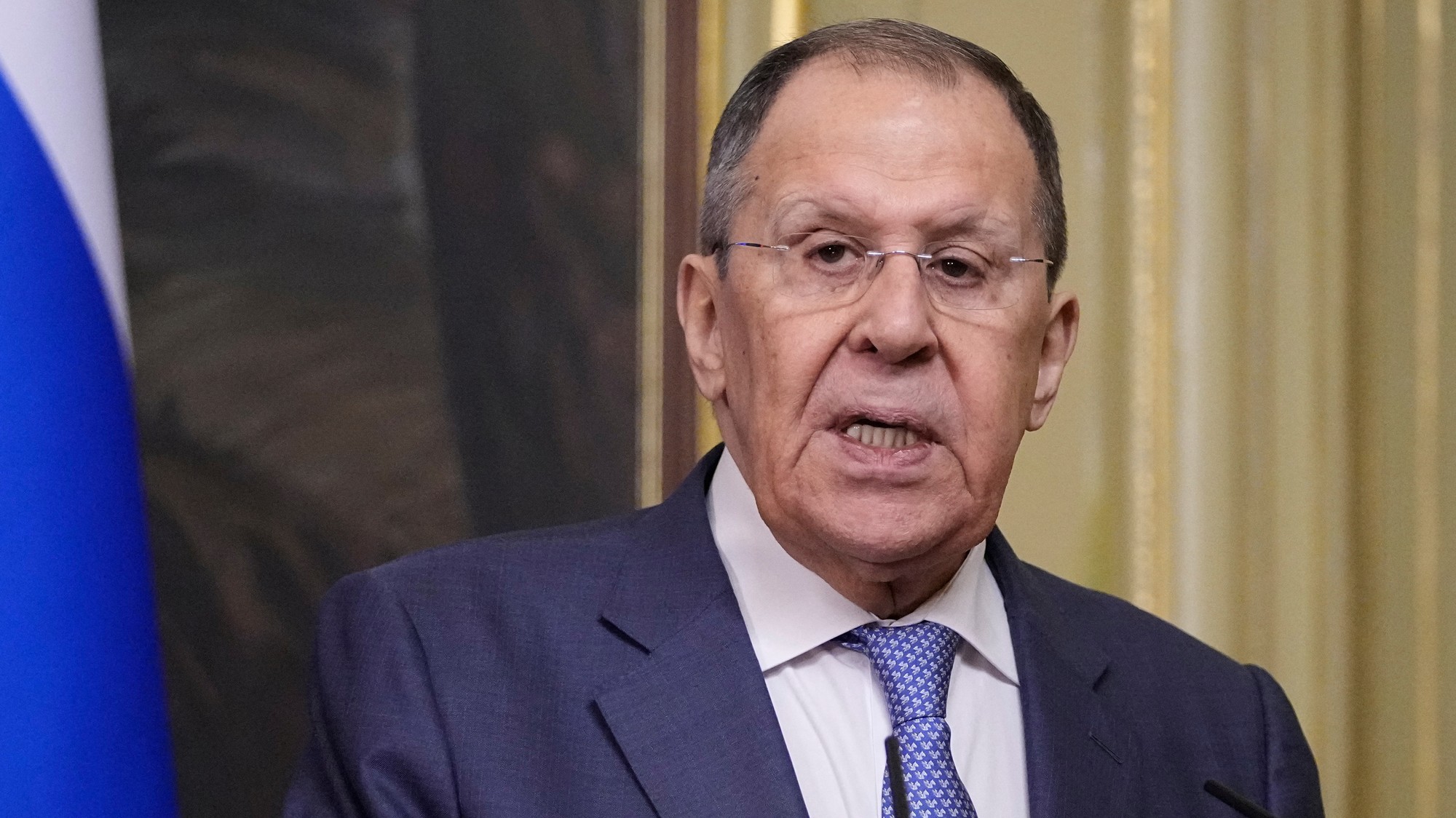 Ruský minister zahraničných vecí Sergej Lavrov, Pavel Bednyakov/REUTERS