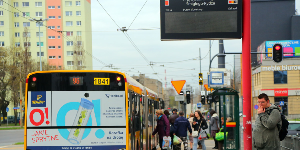 Tablice informacji pasażerskiej nie działają 