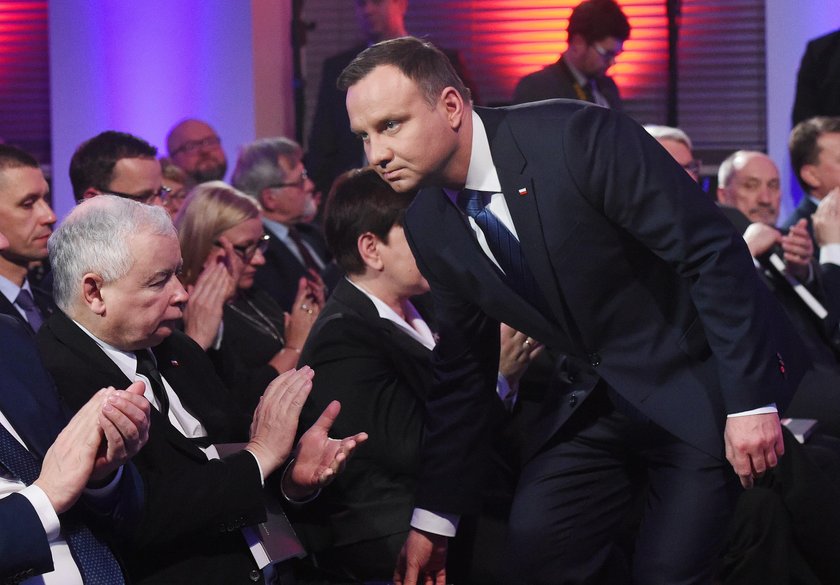 Andrzej Duda Jarosław Kaczyński Krzysztof Szczerski