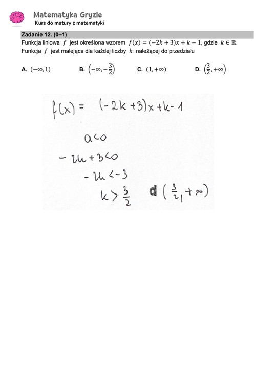 Matura 2024. Matematyka - poziom podstawowy [ARKUSZE CKE i ODPOWIEDZI]