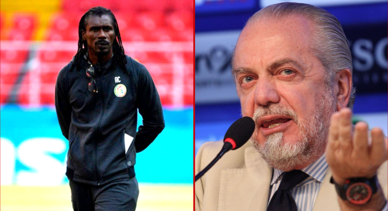 Aliou Cisse - Aurelio de Laurentiis