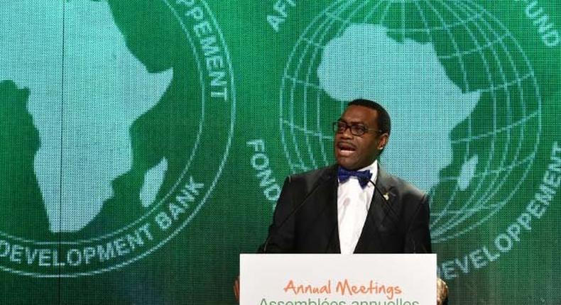 President of the African Development Bank, Akinwunmi Adesina