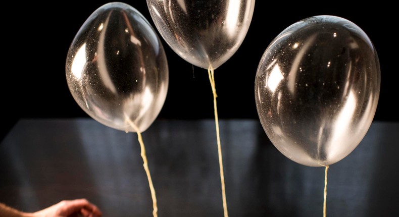 Alinea green apple balloon