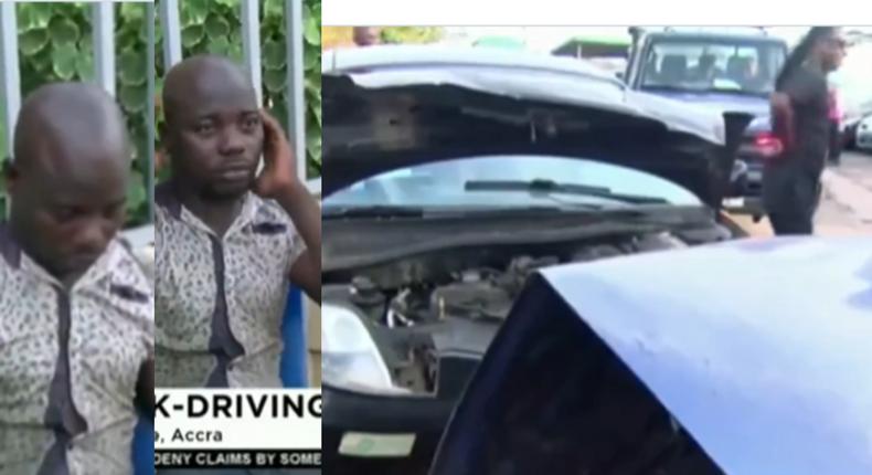 I’m drunk - Taxi driver admits after crashing, says car owner can go to hell