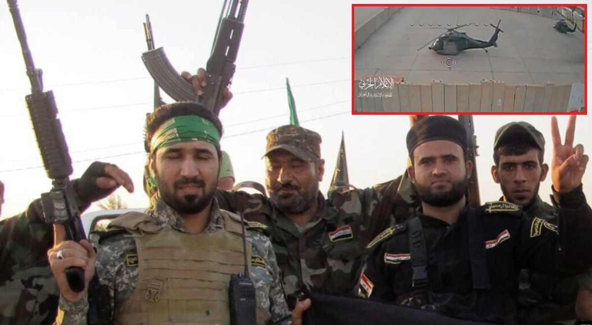 iran 2026 atak dronów Irak baza USA