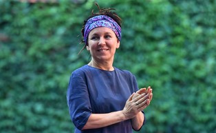 Tokarczuk: To wspaniale, że Akademia Szwedzka doceniła literaturę centralnej Europy