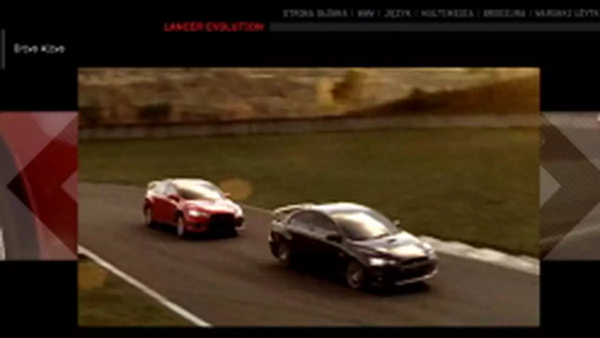 Mitsubishi: strona internetowa poświęcona Lancerowi Evo