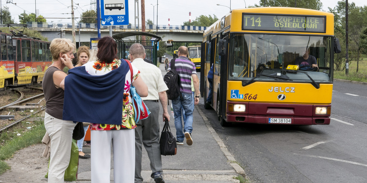 Linia 14 bez tramwajów 