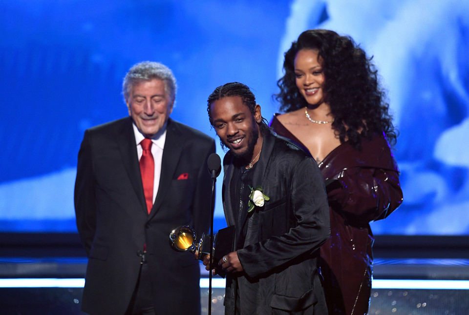 Kendrick Lamar, Tony Bennett i Rihanna na gali Grammy 2018