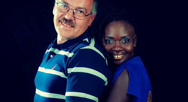 Nyota Ndogo and her husband