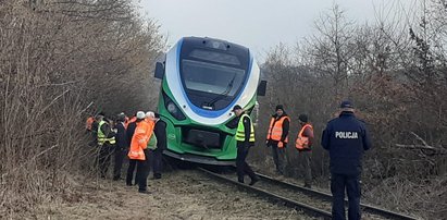 Pociąg z uchodźcami wykoleił się w Bieszczadach