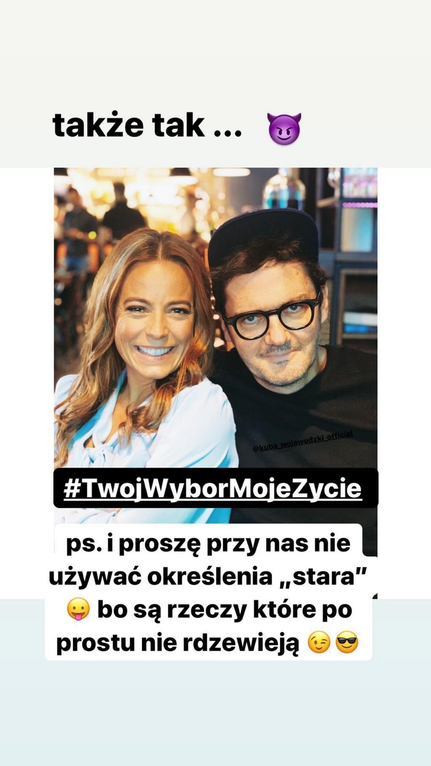 Anna Mucha, Kuba Wojewódzki