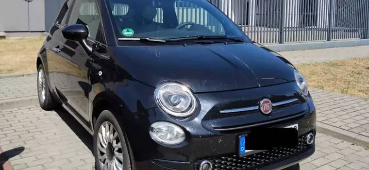 Policjanci ścigali Fiata na niemieckich numerach przez trzy województwa. Alarm był uzasadniony