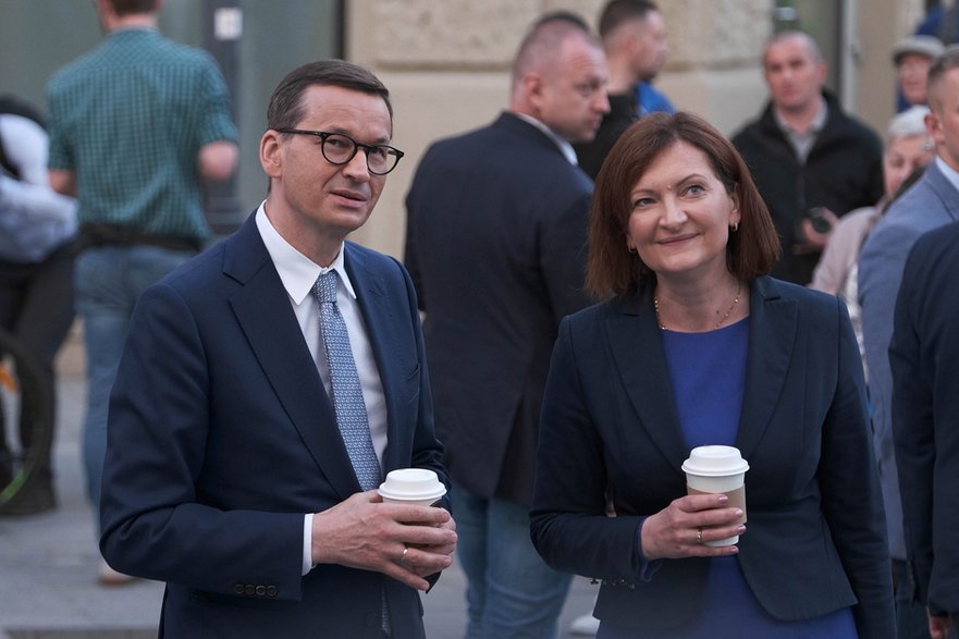 Mateusz Morawiecki, Ewa Leniart