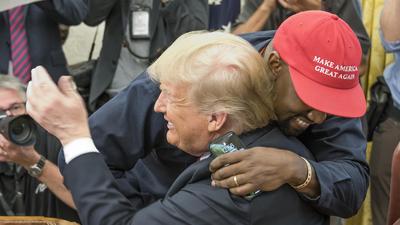 Kanye West Meets With President Trump
