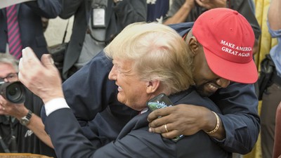 Kanye West Meets With President Trump