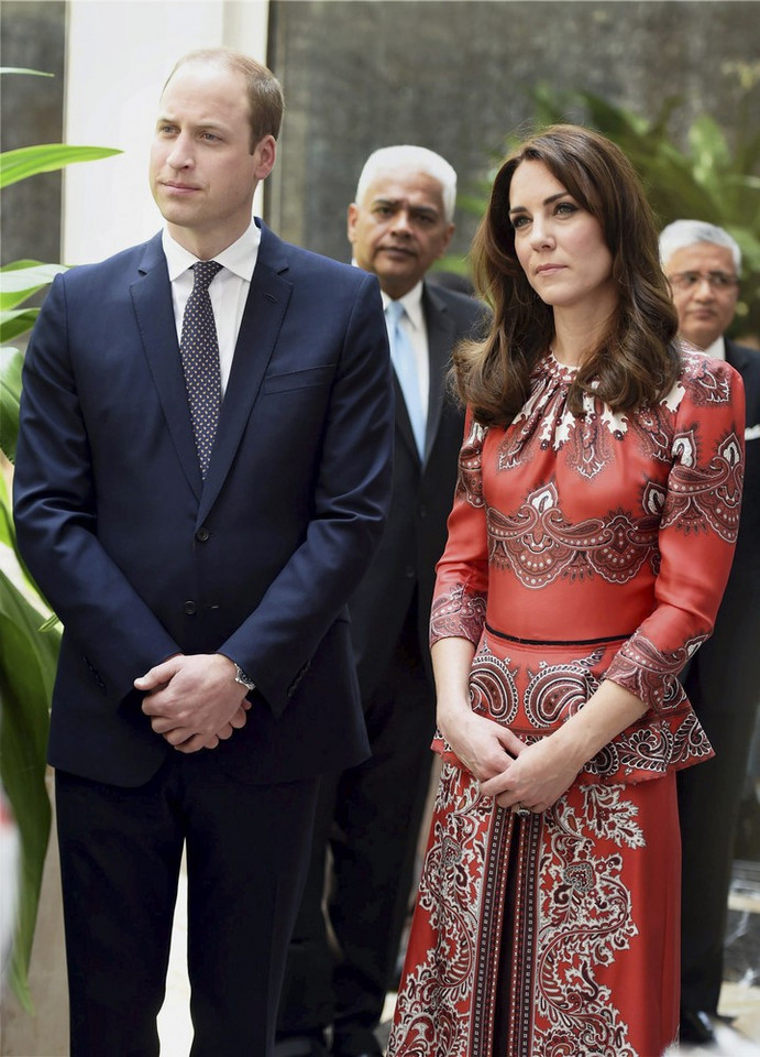 Księżna Kate i książę William z wizytą w Indiach