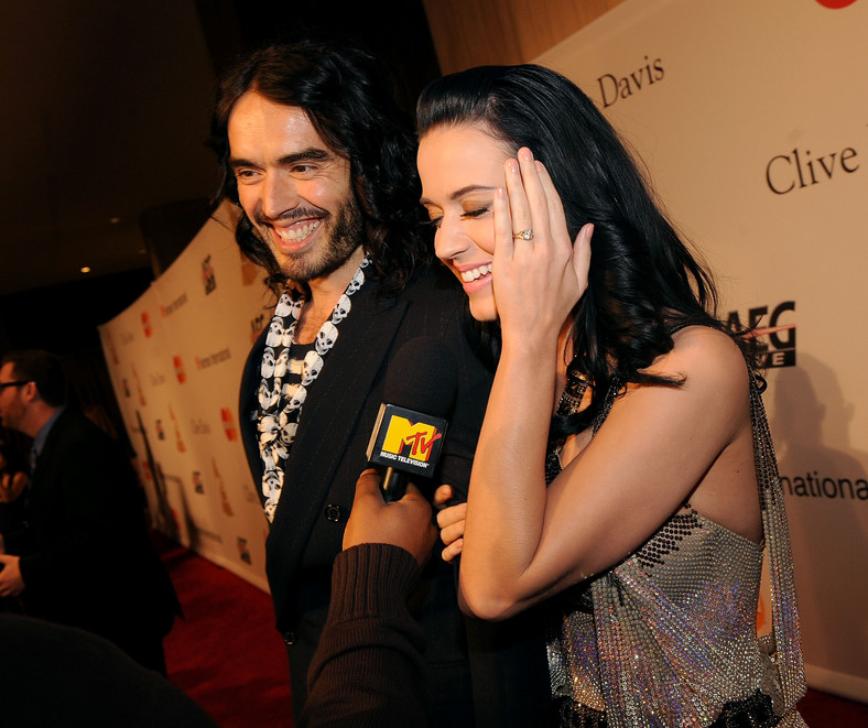 Katy Perry i Russell Brand w 2010 r.