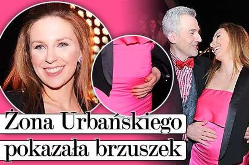 Żona Urbańskiego pokazała brzuszek